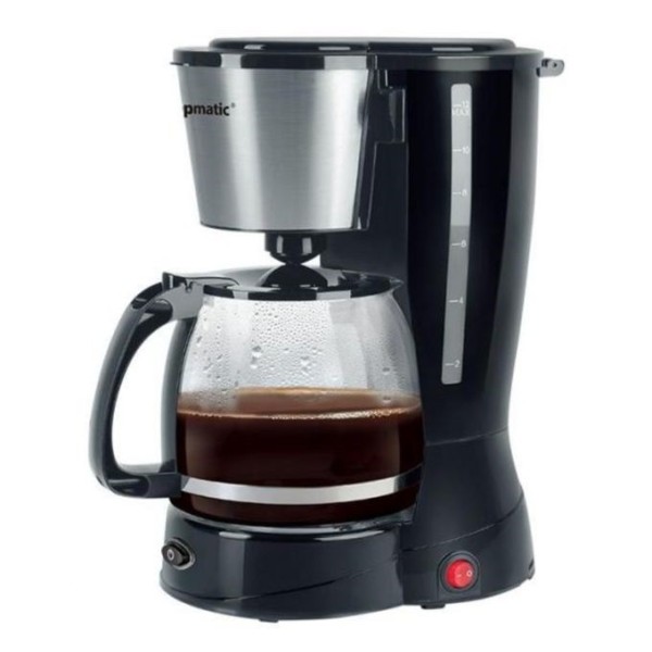 Cafetière TOPMATIC - 2200 Watt - 12 Tasses - Noir