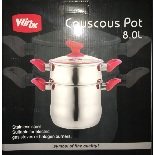 winox - Couscous bot - inox - 8.0L